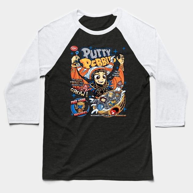 Putty Pebbles Baseball T-Shirt by PrimePremne